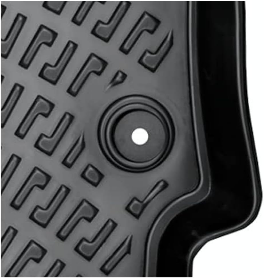 Rizline Passgenau 3D Fussmatten Auto Kompatibel mit Ford Fiesta 2002-2008 Auto Zubehör 1. Und 2. Rei