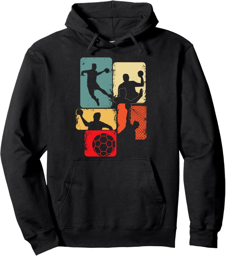 Handball Handballer Jungen Kinder Männer Pullover Hoodie