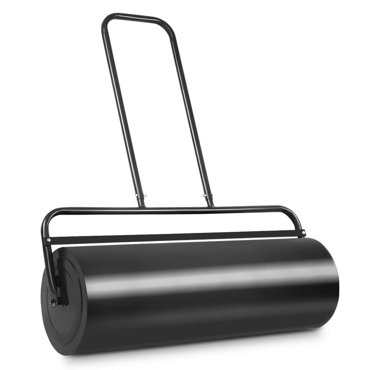 SOARS Rasenwalze befüllbar 48L, Ø32cm Handwalze, Rasenroller mit U-Griff & abnehmbarem Ablassstopfen