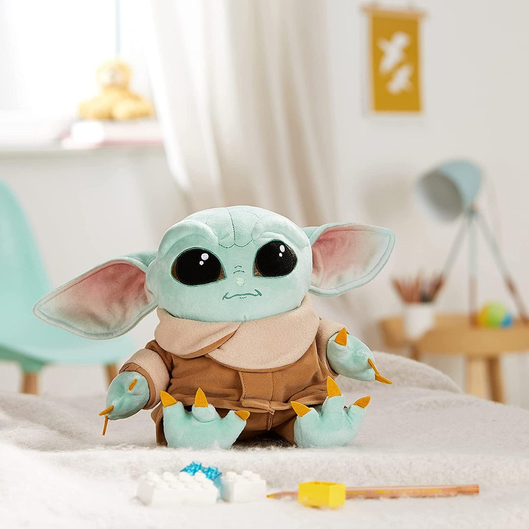 Simba 6315875802 - Mandalorian Ultimate Disney The Child Baby Yoda Plüschtier, 30 cm, in Displaybox,