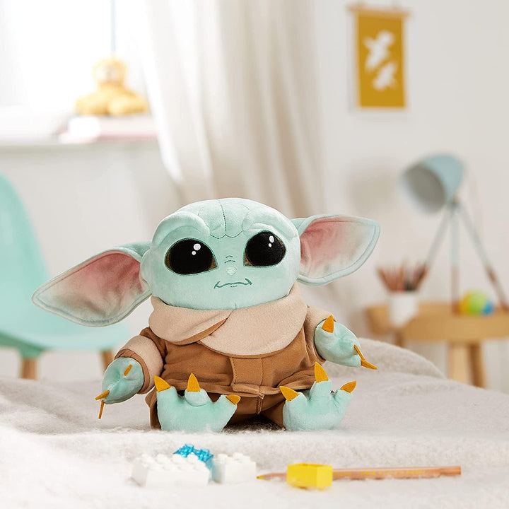 Simba 6315875802 - Mandalorian Ultimate Disney The Child Baby Yoda Plüschtier, 30 cm, in Displaybox,