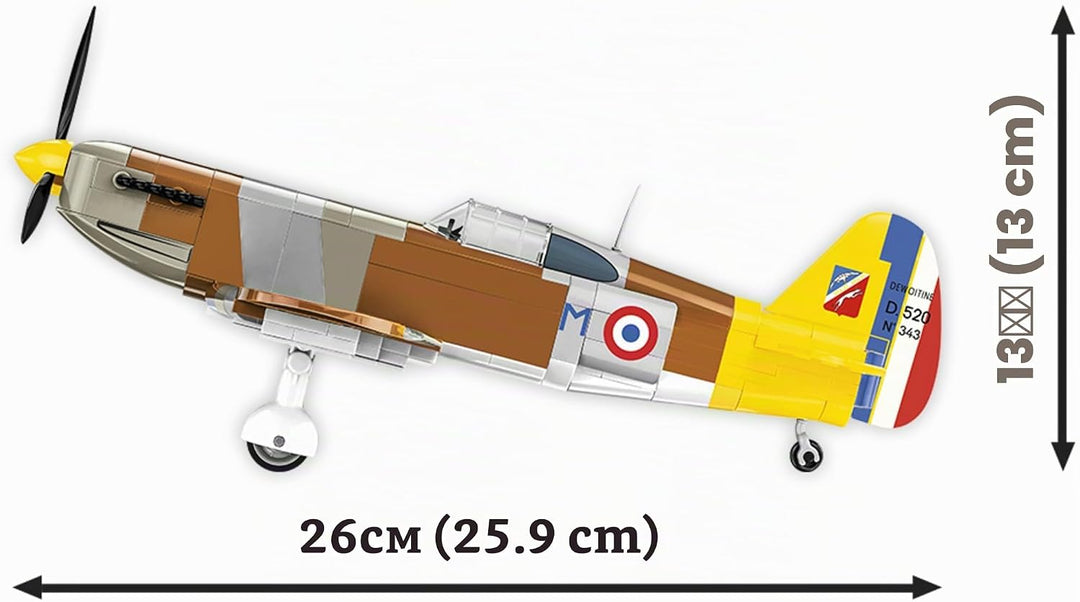 COBI 5734, Dewoitin D.520 Ww Bausteine, Various