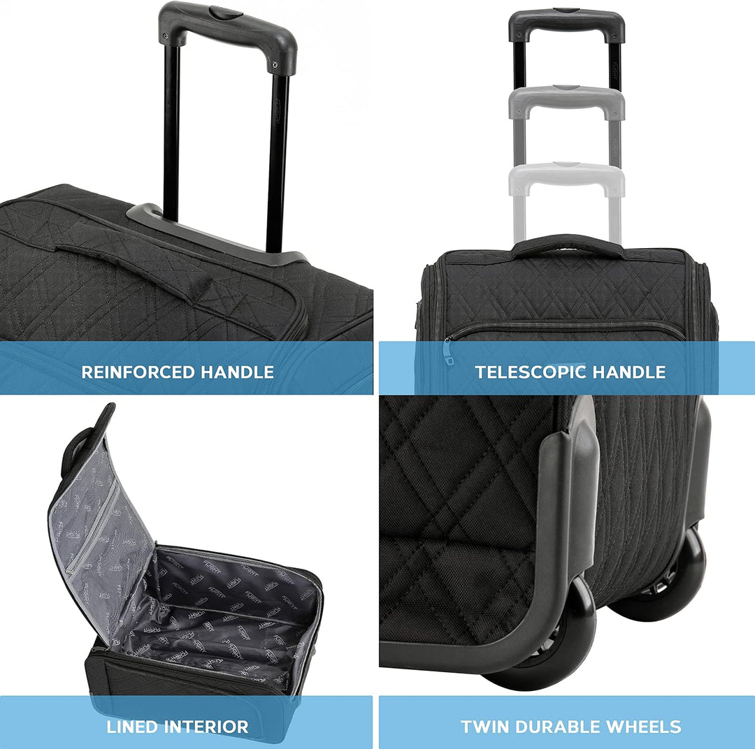 Flight Knight 56x45x25cm easyJet & British Airways Large Carry On Approved & Tested Maximum Size Han
