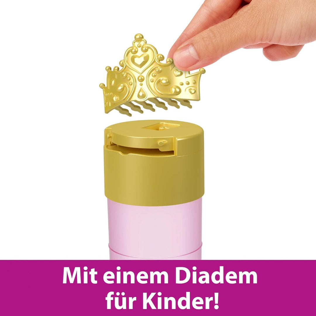 DISNEY PRINZESSIN Color Reveal-Puppen - 6 Überraschungen, Wasseraktiviert, Zubehör, für Kinder ab 3