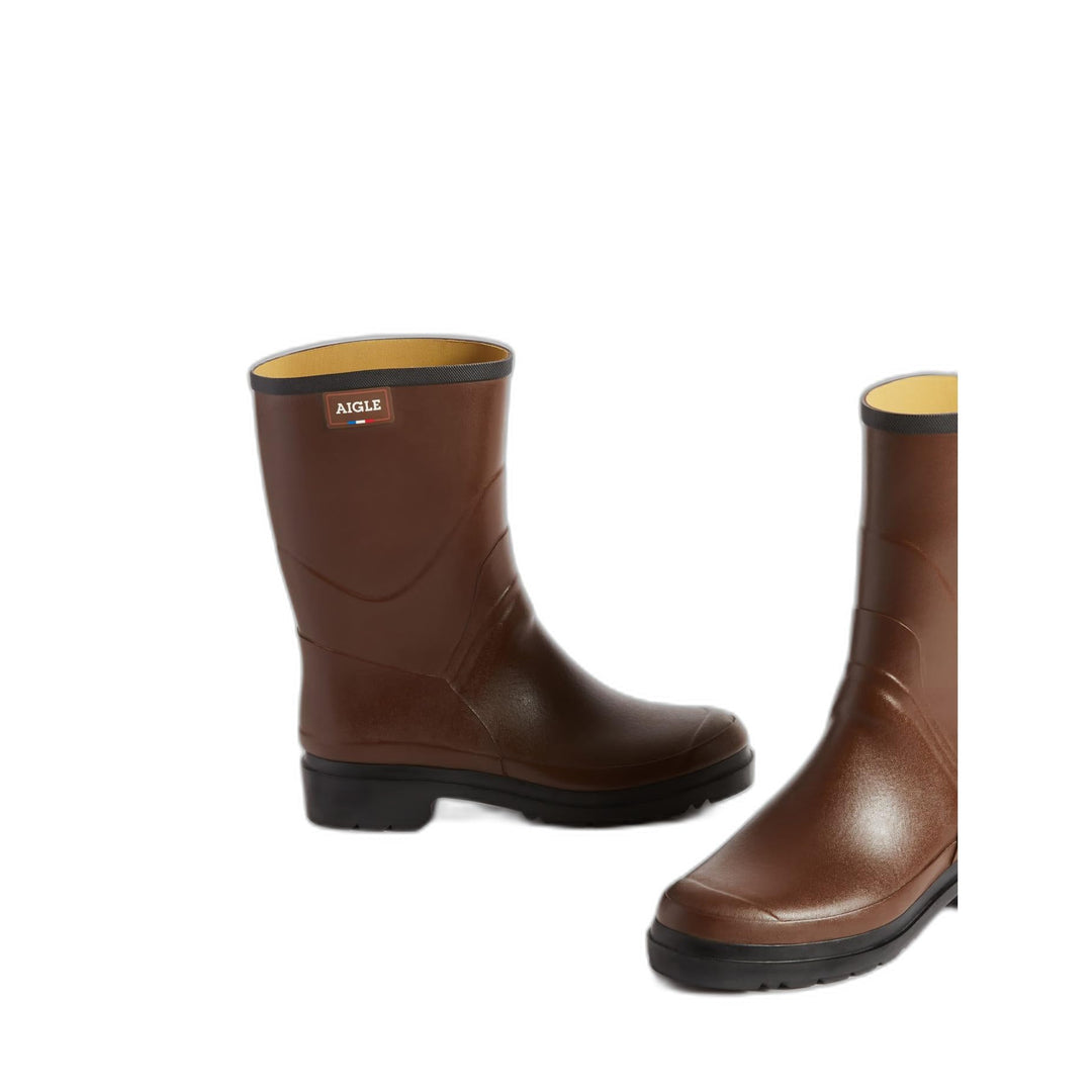 Aigle Herren Bison Gummistiefel, Braun