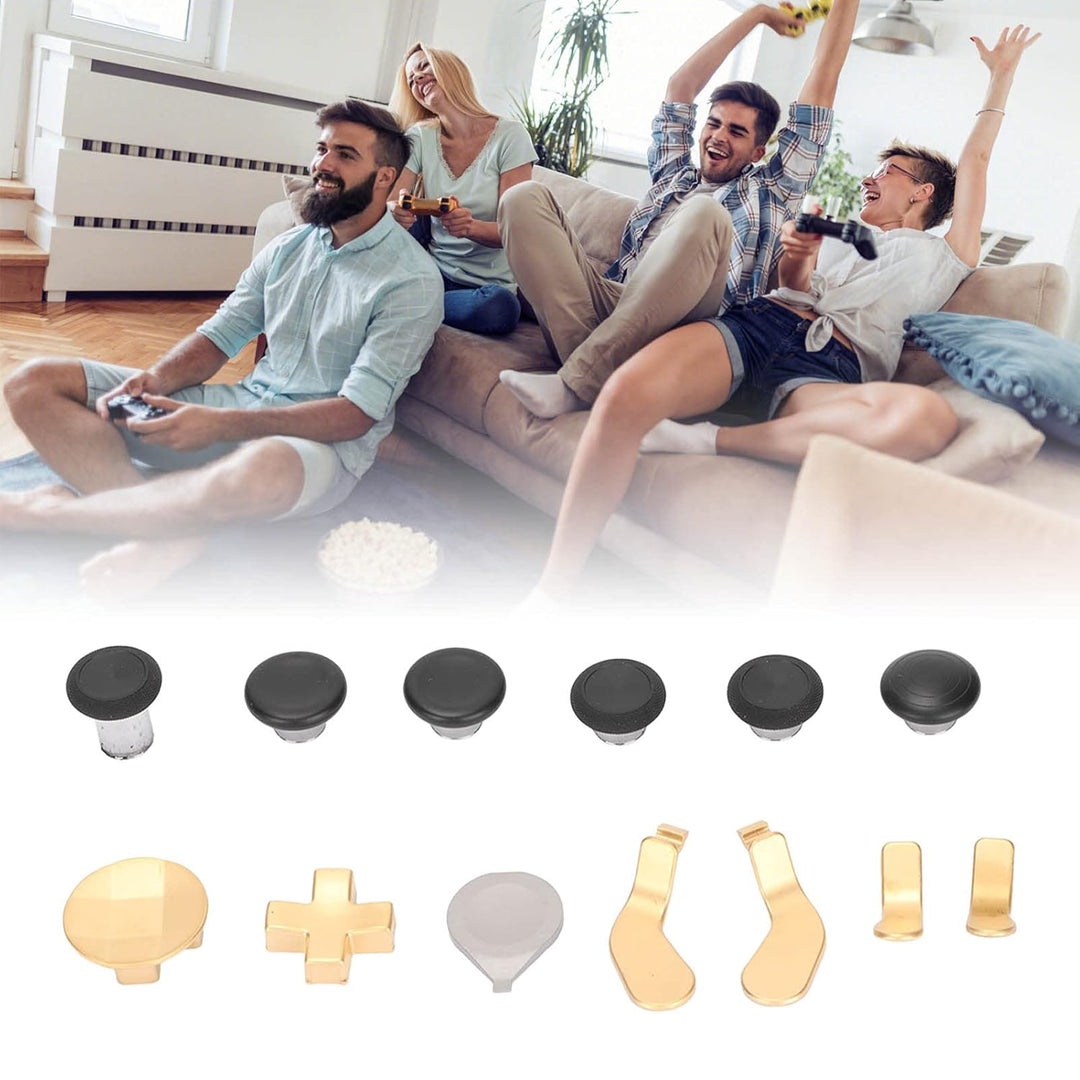 Metall-Joystick für Elite Series 2, Ersatz-Paddles, D-Pads, Gamecontroller-Teile, Zubehör für Xbox O
