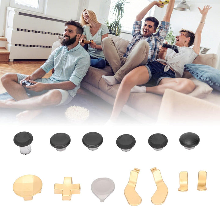 Metall-Joystick für Elite Series 2, Ersatz-Paddles, D-Pads, Gamecontroller-Teile, Zubehör für Xbox O