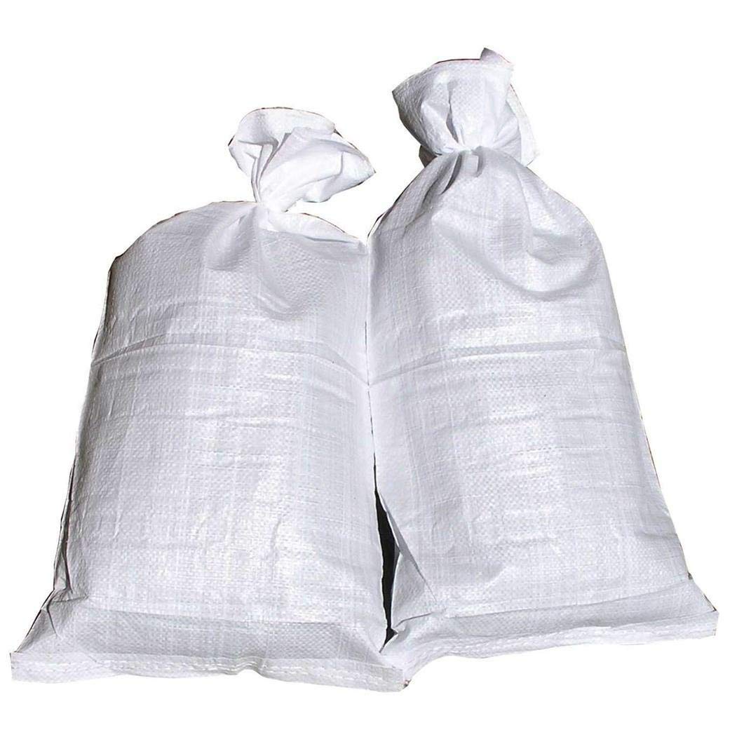 Fa.ars 50 Hochwasser Sandsäcke PP Sandsack Hochwassersack weiss Hochwasserschutz Sandsack Für Hochwa