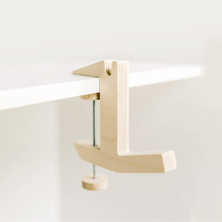 Mobiler Aufhänger für Tische und Regale, ideal für Bürotische, Schreibtische, Esstische, Regale. Zum