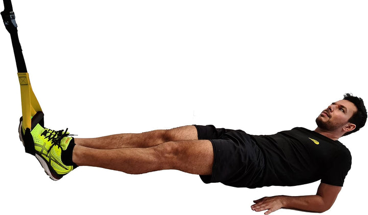 POWERSHOT Schlingentrainer - Sling Trainer mit Türverankerungen - Home Fitness! Fitness-Bauchgurt/ST