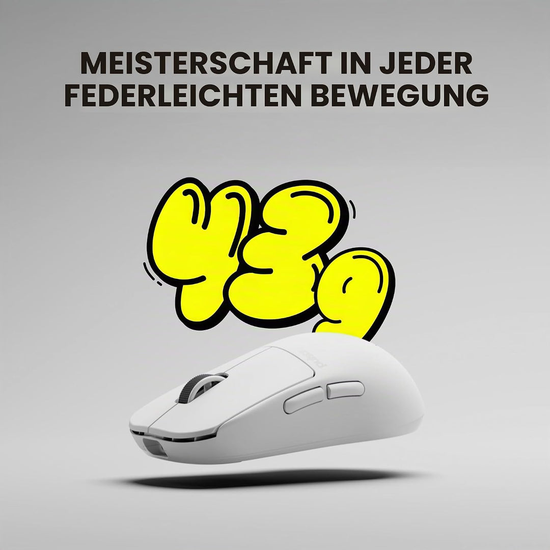 Pulsar Gaming Gears X2H Crazylight Kabellose Gaming-Maus, Ultraleicht, 43 g, optischer Schalter, 320