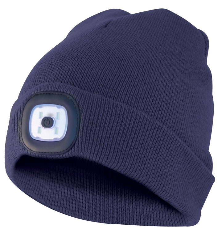 Velamp CAP04 Beanie, LED, Blau, Einheitsgrösse