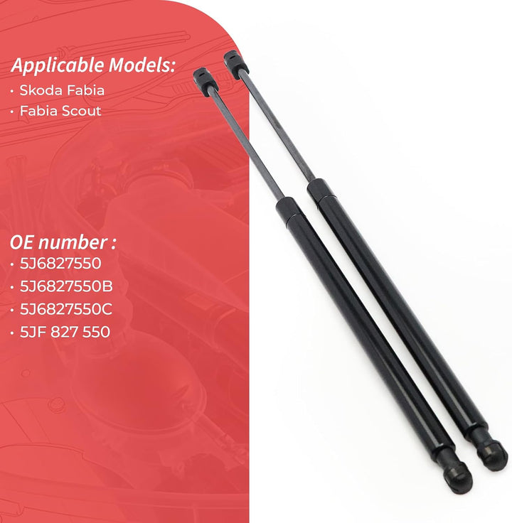 Heckklappendämpfer Kofferraumdämpfer Für Skoda Fabia/Fabia Scout Dämpfer für Heckklappe 5J6827550 5J