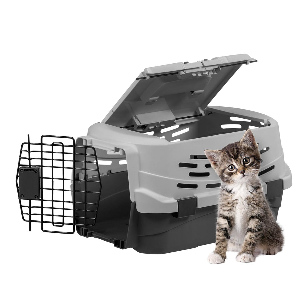 Iris Ohyama 1 Stück 36.5L Transportbox Katze katzentransportbox BPA-frei robust leicht für Auto Bus