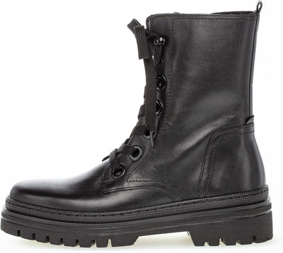 Gabor Damen Combat Boots, Frauen Stiefeletten,Wechselfussbett,Best Fitting,kurzstiefel,uebergangssch