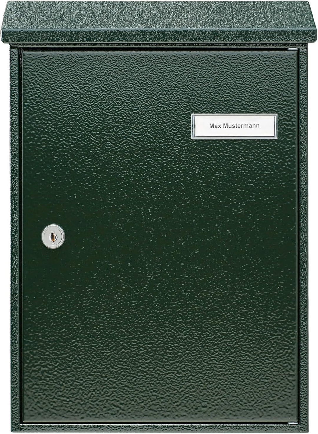 Burg-Wächter Briefkasten, A4 Einwurf-Format, Vollflächig verzinkt, Strukturlackiert, Letter 5832 GR,