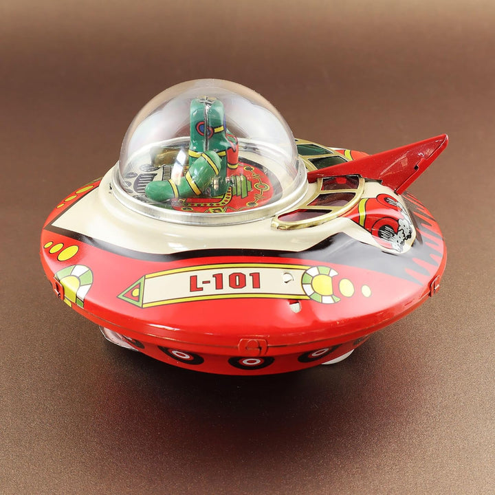 Freak Scene Raumschiff - Commandership - Blechroboter - Retro Blechspielzeug