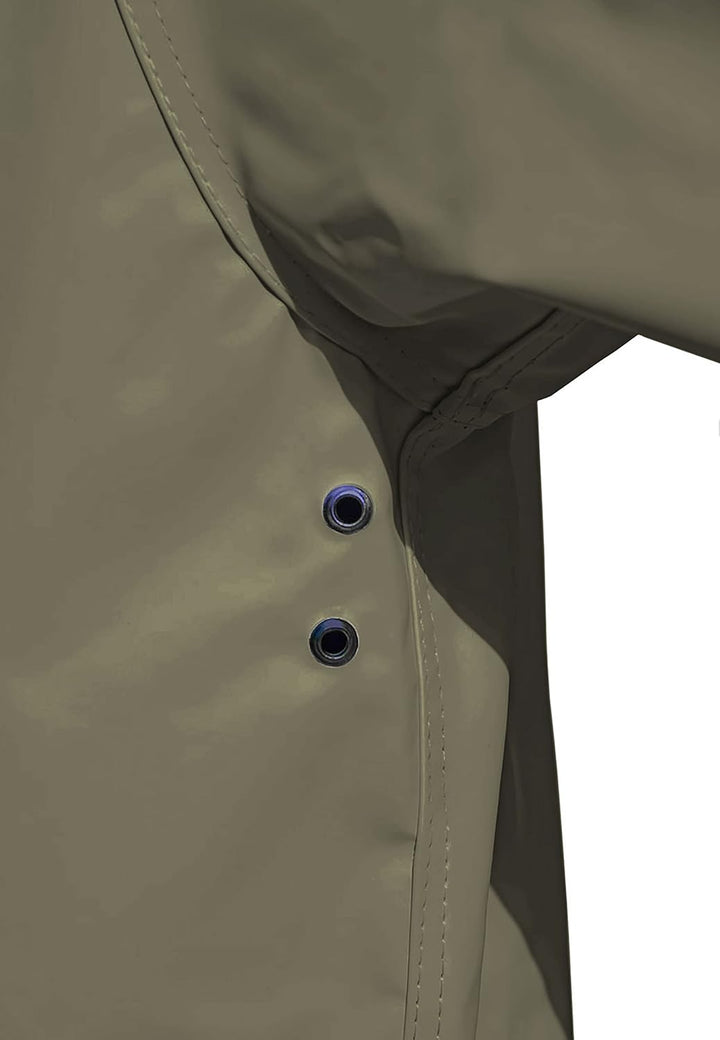 MADSea Herren Regenjacke Friesennerz 63096 gelb 3XL Oliv, 3XL Oliv