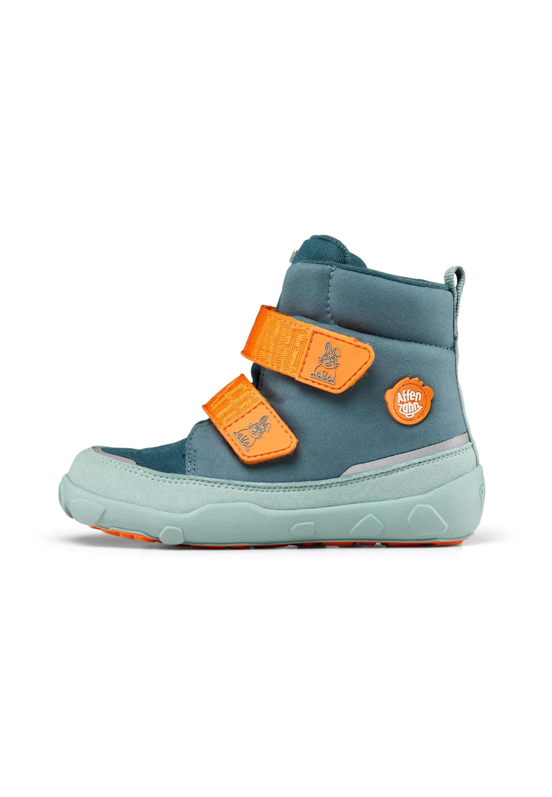 Affenzahn Winterstiefel Vegan Comfy warm gefüttert, wasserdicht mit Kletterverschlüssen, Grösse 21-3