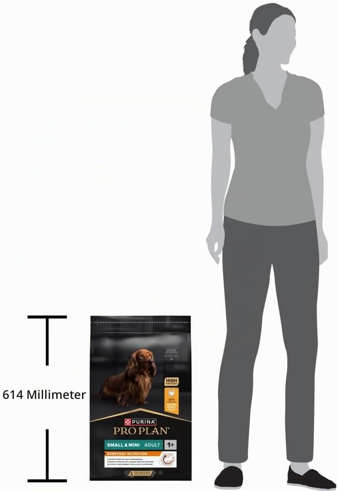 Pro Plan Purina Hund Klein &amp; Mini Adult Reis Reich an Hähnchen Trockenfutter - 7kg Huhn 7 kg (1er Pa