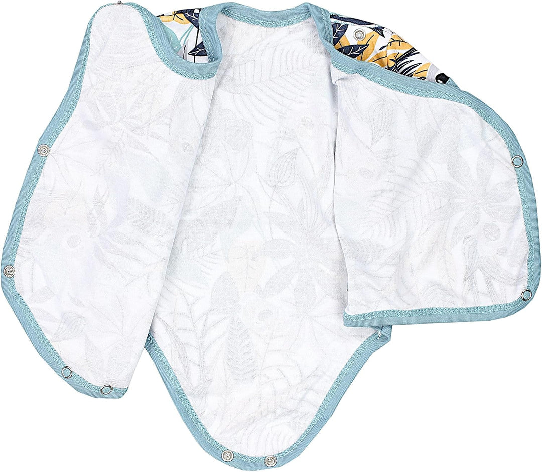TupTam Baby Body Kurzarm Jungen – Wickelbody Kurzarm aus Baumwolle im 5er Set – OEKO-TEX Zertifizier