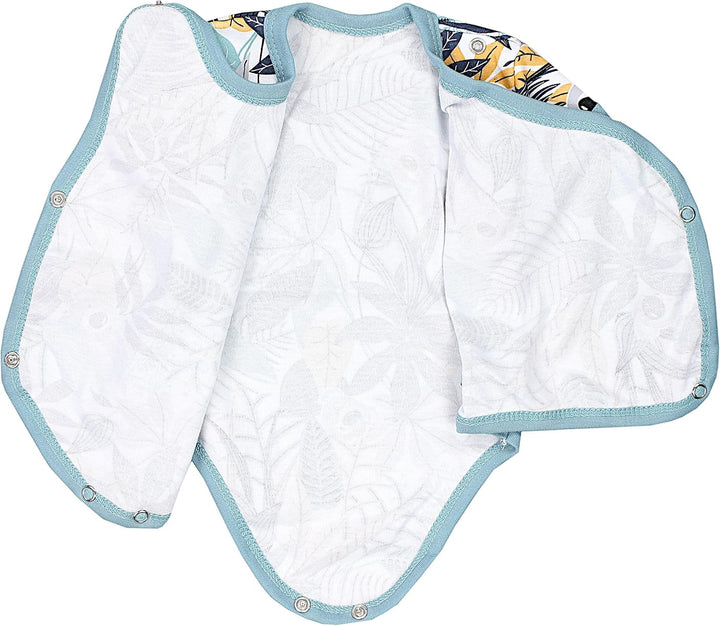 TupTam Baby Body Kurzarm Jungen – Wickelbody Kurzarm aus Baumwolle im 5er Set – OEKO-TEX Zertifizier
