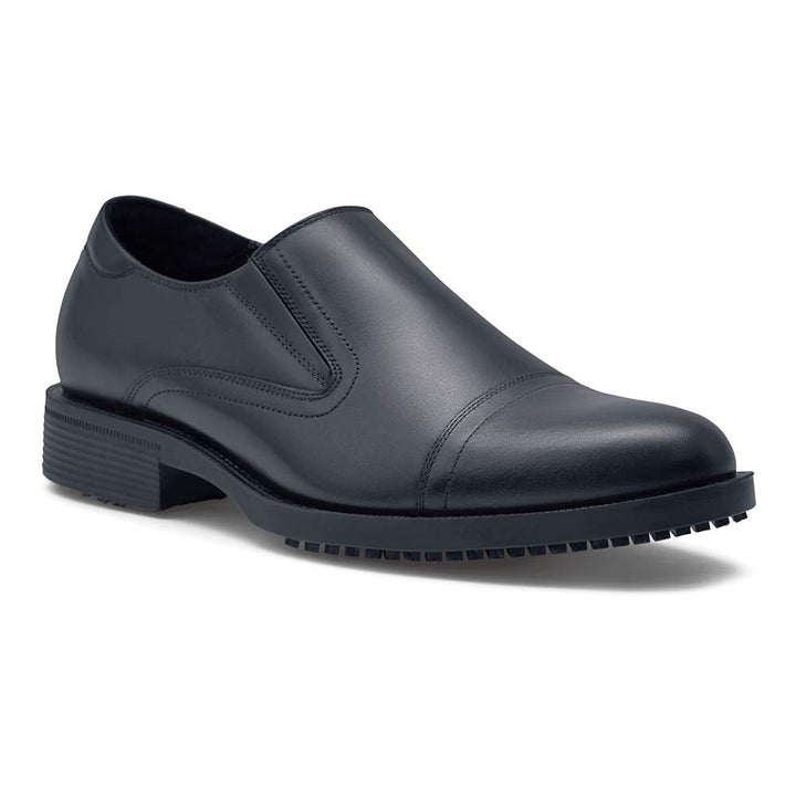 Shoes For Crews STATESMAN Herren Rutschhemmende Elegante Schuhe 1202, 47 Grösse, Schwarz
