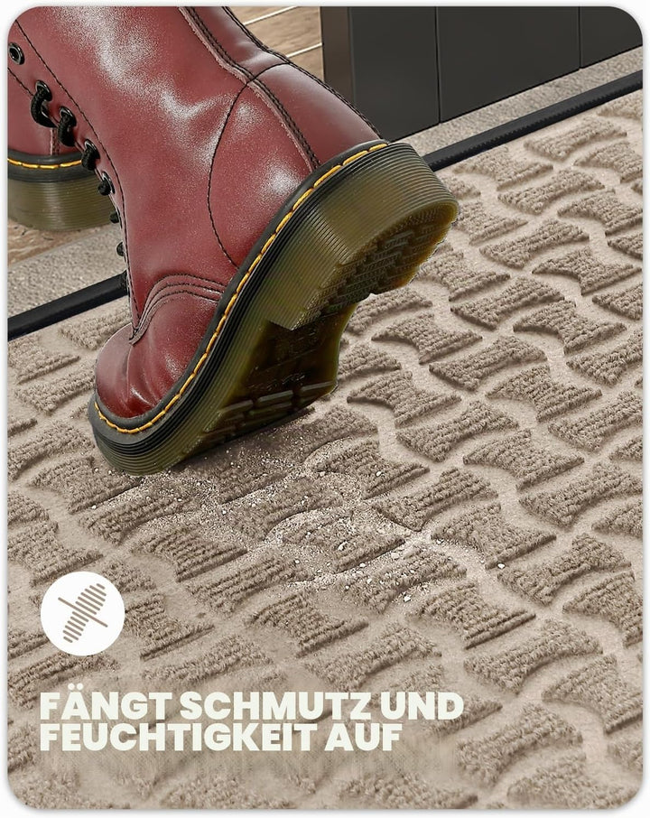 Color G rutschfest Fussmatte Aussen Wetterfest, Outdoor Schmutzfangmatte Innen &amp; Aussen Waschbar, Fu