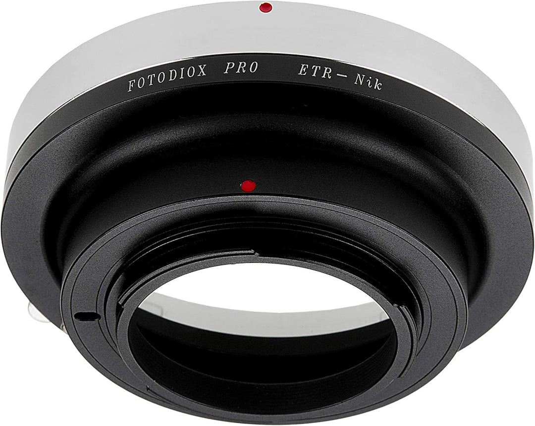 Fotodiox Pro Lens Mount Adapter Compatible Bronica ETR Lenses on Nikon F-Mount Cameras Bronica ETR P