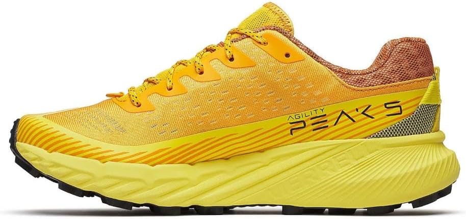 Merrell Herren Agility Peak 5Sneaker 41 EU Gelb, 41 EU Gelb