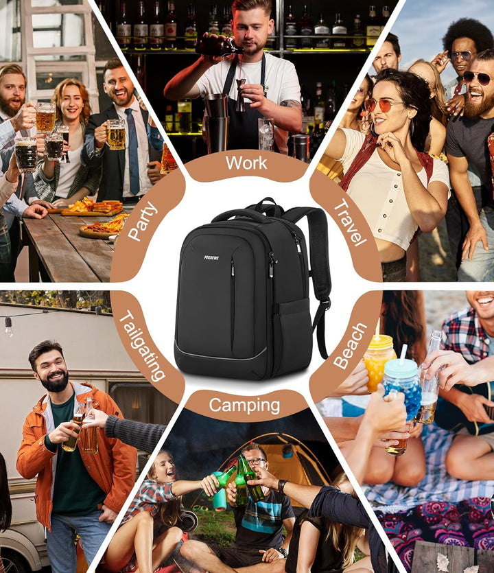 Barkeeper-Tasche, Reise-Barkeeper-Rucksack für Bar-Kit, tragbare Bar-Tasche für Werkzeuge, Aufbewahr