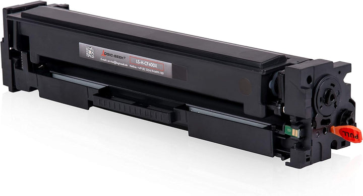 Logic-Seek 4 XL Toner201X CF400X kompatibel mit HP Laserjet Pro M252dw MFP M277dw