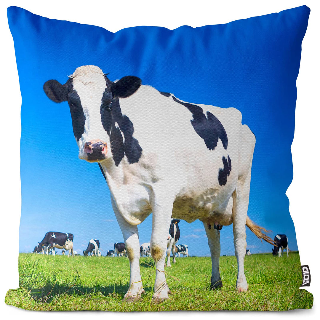 VOID Milchkuh Kissenbezug Kissenhülle Sofakissen Kissen Deko Outdoor-Kissen Dekokissen, Kissen Gröss