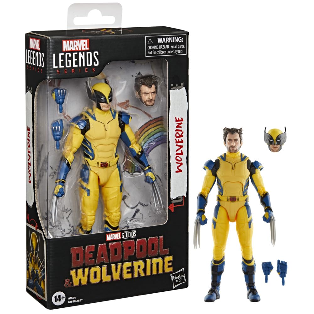Marvel Legends Series Wolverine, Deadpool &amp; Wolverine Action-Figur (Skala 15 cm), Sammlerobjekt für