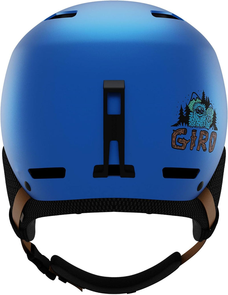 Giro Kinder Crüe Skihelm/Schneehelm XS Blue Shreddy Yeti 23, XS Blue Shreddy Yeti 23