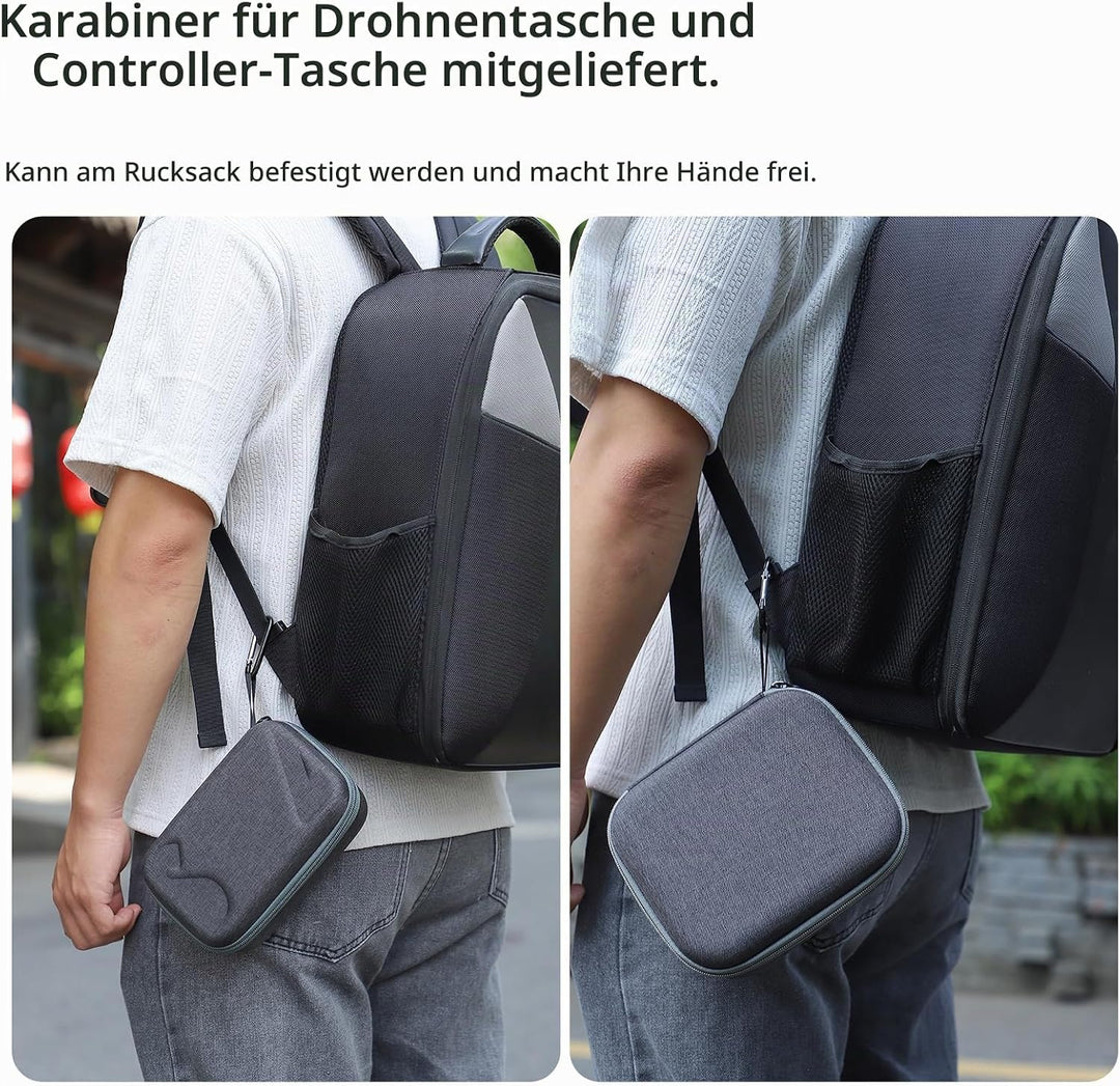 ZJRXM Mini 5 Pro Tasche Zubehör, Tragbare Reisetasche für DJI Mini 5 Pro Drone, Kompakte Aufbewahrun