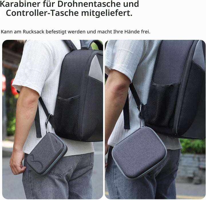 ZJRXM Mini 5 Pro Tasche Zubehör, Tragbare Reisetasche für DJI Mini 5 Pro Drone, Kompakte Aufbewahrun