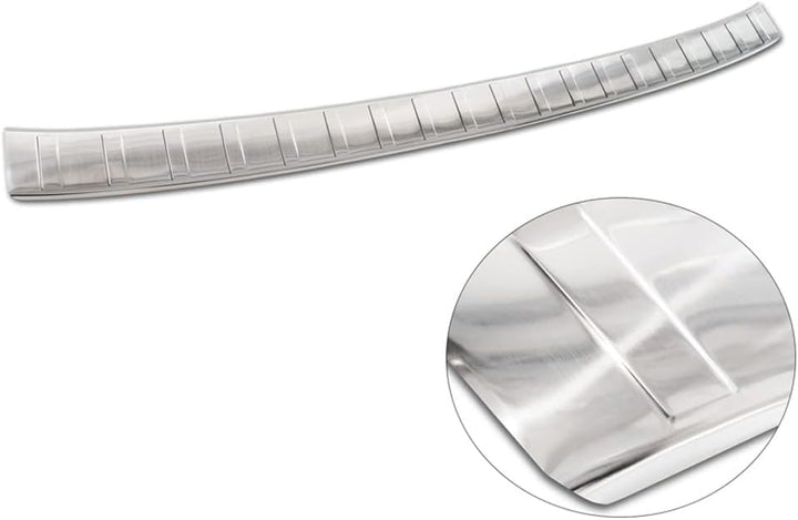 Avisa Edelstahl Heckstossstangenschutz kompatibel mit BMW X1 U11 / X1 U11 xLine 2022- 'Ribs'