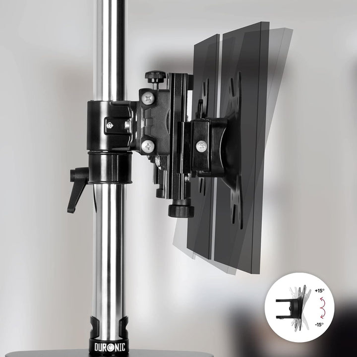 Duronic DM753 Monitorhalterung, Tischhalterung, Standfuss, Monitorständer für einen LCD, LED Compute