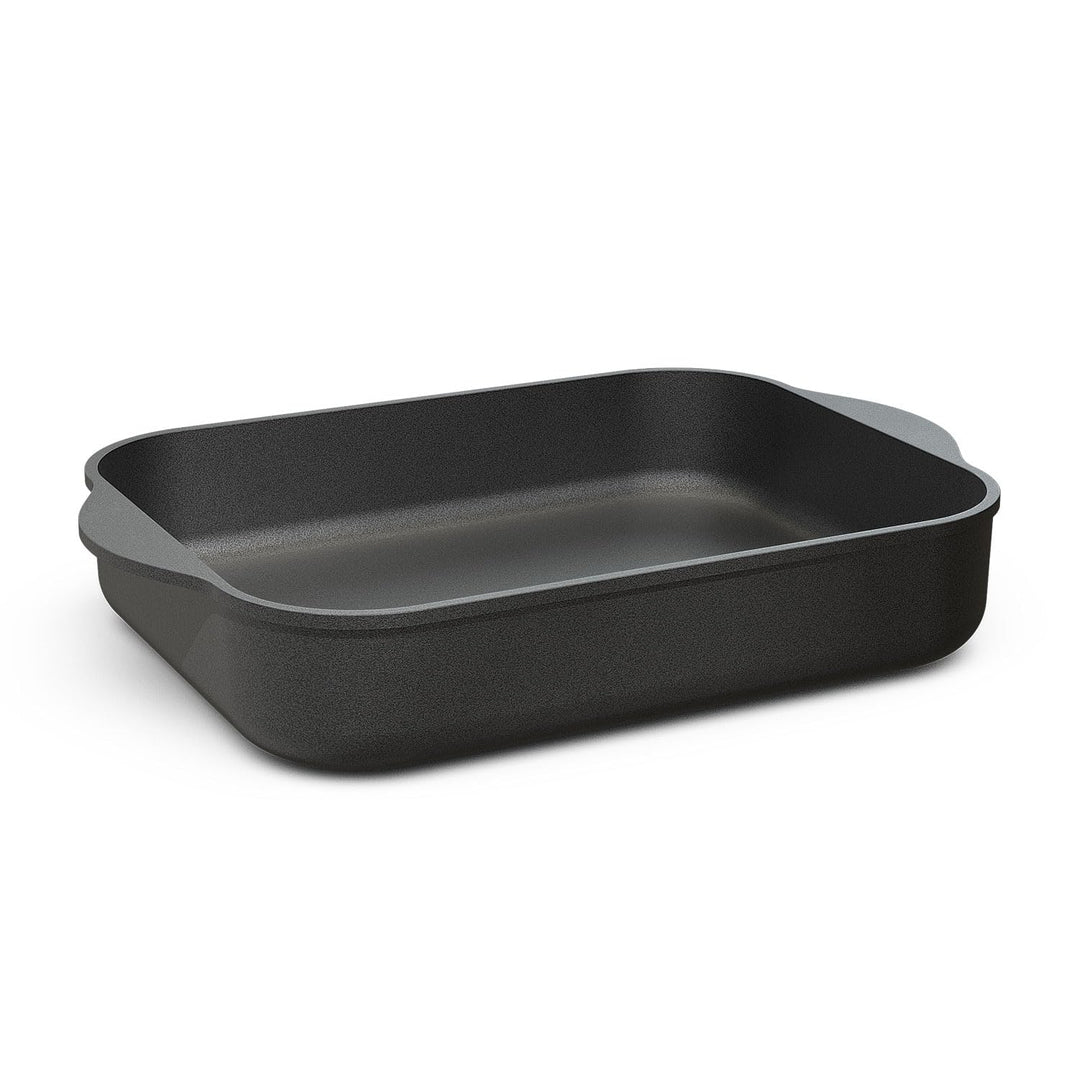 Hoffmann Aluguss Bratreine Auflaufform Induktion I Bräter Rechteckig 32x 24,5 x 6 cm Innenmass I Auf