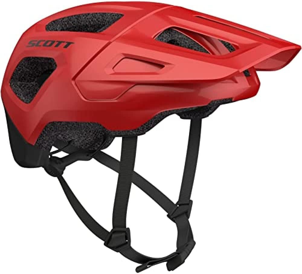 Scott Argo Plus Kinder Fahrradhelm, Rot, 49-53 cm, 2022