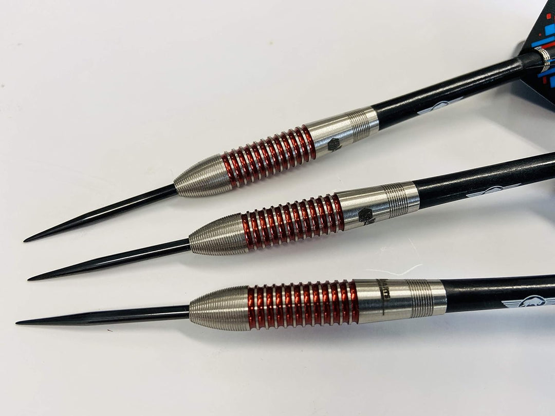 WA Darts Steeldartpfeile Red Torpedo 80% Tungsten 23g