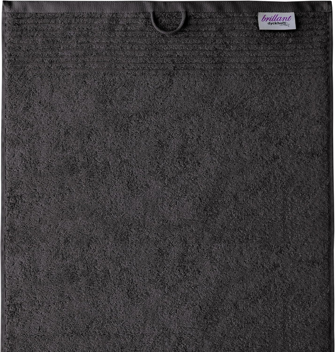 Dyckhoff 0410996115 Handtuchset "Brillant", 2 Badetücher / Duschtücher 70 x 140 cm und 4 Handtücher