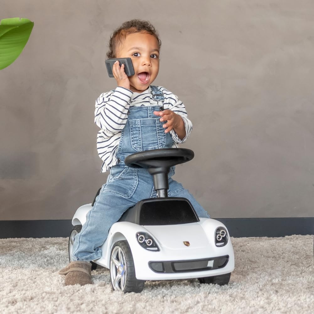 Bandits & Angels Porsche Carrera GT Rutshauto ab 1 Jahr für Jungen und Mädchen – Funktionierende Sch