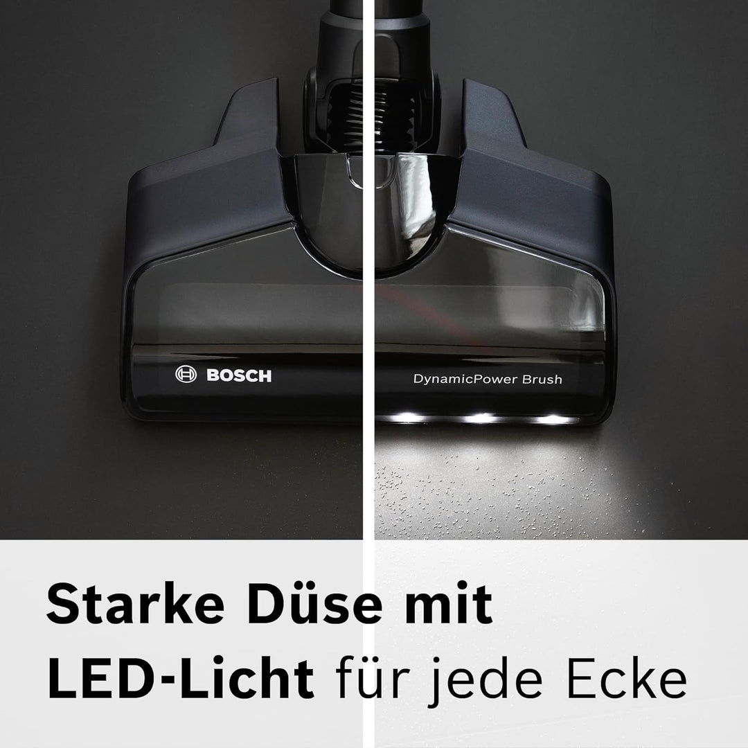 Bosch Akku-Staubsauger Unlimited 7 BSS711W, kabelloser Handstaubsauger, beutellos, Wechselakku, Knic