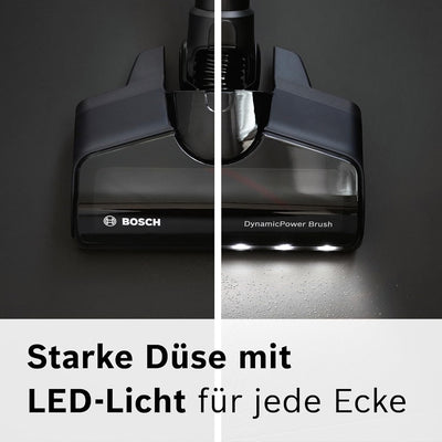 Bosch Akku-Staubsauger Unlimited 7 BSS711W, kabelloser Handstaubsauger, beutellos, Wechselakku, Knic
