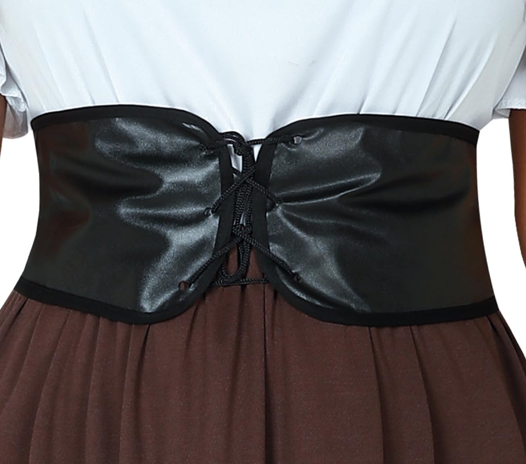 FIESTAS GUIRCA | Mittelalter Wirtin Kostüm für Damen - Korsett und Kleid - Historische Kostüme für R