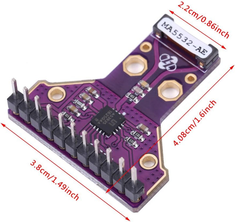 AS3935 I2C SPI Blitzsensor Blitz Entfernungen Detektor Sensor Blitzmodul