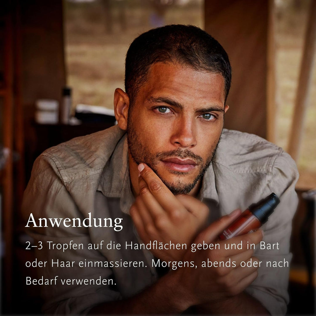 RITUALS Homme Beard Oil, Pflegendes Bartöl für Männer mit Arganöl und Basilikum für weiches, gepfleg