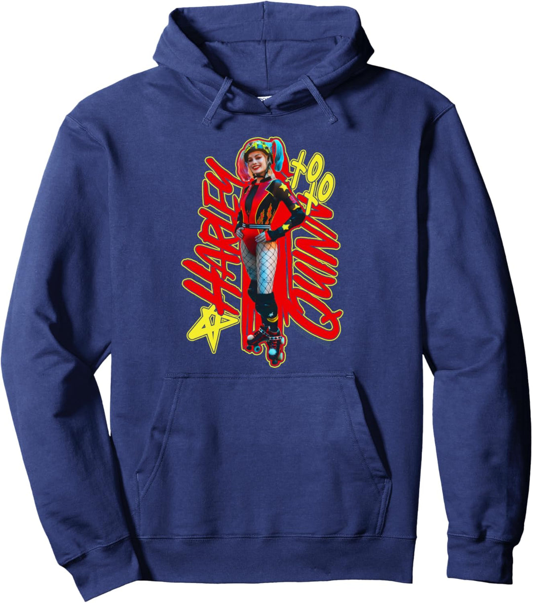 Birds of Prey Harley Quinn Harleymania Pullover Hoodie